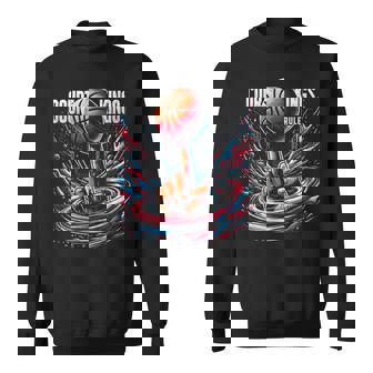 マーチ カレッジ バスケットボール トーナメント レトロ メンズ コート キングス スウェットシャツ - Kawaiitshirt