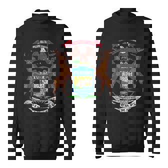ミシガン州旗国章 スウェットシャツ - Kawaiitshirt