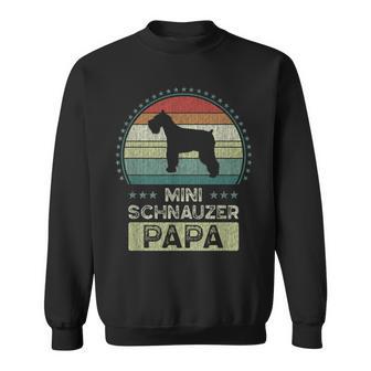 ミニチュアシュナウザー 父の日 ミニチュアシュナウザーパパ スウェットシャツ - Kawaiitshirt