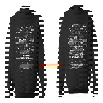 ミュンヘンお土産 ミュンヘン ドイツ国旗 スウェットシャツ - Kawaiitshirt