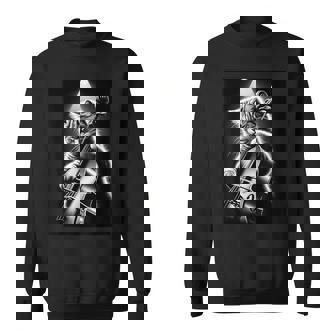 ミュージシャン チェロ奏者 面白い猫 チェロ奏者 スウェットシャツ - Kawaiitshirt