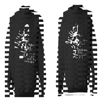 ミュージックギフト メンズ レディース キッズ 音符 格言付き スウェットシャツ - Kawaiitshirt