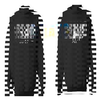 ミラノイタリア-ミラノイタリアファッションイタリアングラフィック スウェットシャツ - Kawaiitshirt