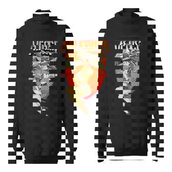 ミリタリーピンナップガール。 スウェットシャツ - Kawaiitshirt