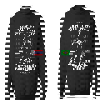 ムエタイ ブラジル ブラジル 格闘技 タイ スウェットシャツ - Kawaiitshirt