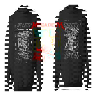 メガデス 世界をつぶす。暇つぶし。 スウェットシャツ - Kawaiitshirt