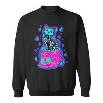 メキシコ シュガースカル メキシカン スウェットシャツ - Kawaiitshirt