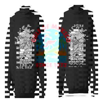 メキシコ湾 フラミンゴ メキシコ湾 1672年以来 スウェットシャツ - Kawaiitshirt