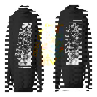 メタルギアボックス アート タクティカル スパイ活動 レトロゲーマー スウェットシャツ - Kawaiitshirt