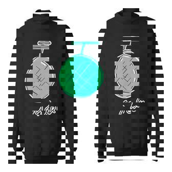 メロン Melon 『フルーツ ポップ』果物 シンプル ゆるい かわいい 落書き イラスト スウェットシャツ - Kawaiitshirt