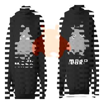 メンダコ 面蛸 イラスト ゆるい 簡単 おもしろ かわいい 人気 深海生物 タコの仲間 Ｍendako スウェットシャツ - Kawaiitshirt