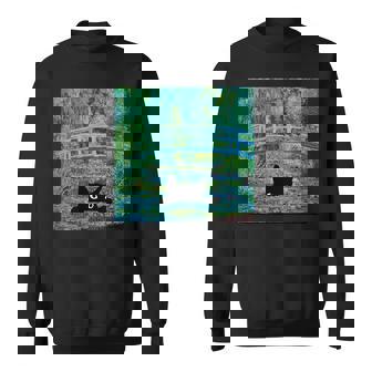 モネの睡蓮の池 スウェットシャツ - Kawaiitshirt