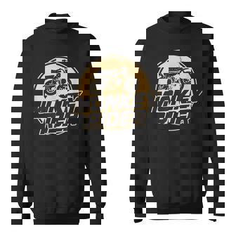 モンキーバイクライダーレトロクラシック原付オートバイtシャツ スウェットシャツ - Kawaiitshirt