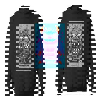 モンスター ハロウィン 怖い 面白い かわいい モンスター モチーフ スウェットシャツ - Kawaiitshirt