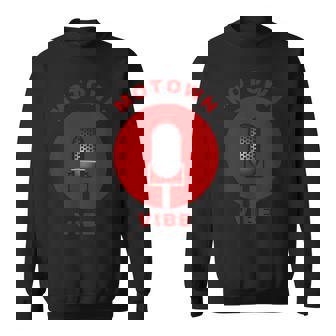 モータウン マイク バイブ ミュージック スウェットシャツ - Kawaiitshirt