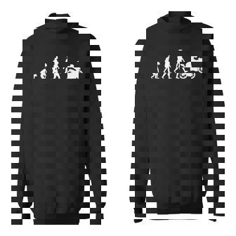 モーターサイクリスト バイカーの進化バイク スウェットシャツ - Kawaiitshirt