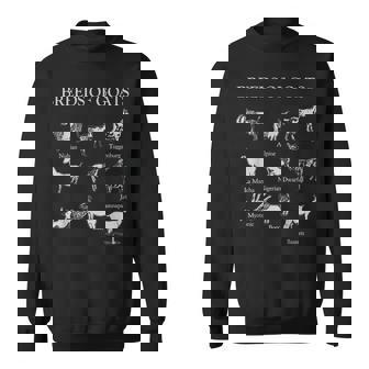 ヤギの種 ヤギ ファーマー ファーマー ヤギ ブリーダー スウェットシャツ - Kawaiitshirt