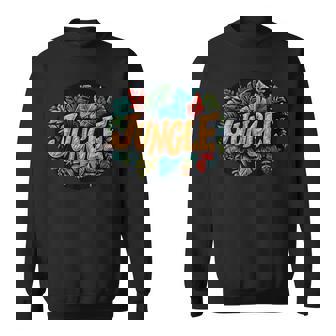 ユニークなスタイルの素晴らしいジャングルグラフィック。 スウェットシャツ - Kawaiitshirt