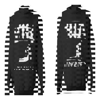 ヨガ 大学 大学 面白い スウェットシャツ - Kawaiitshirt