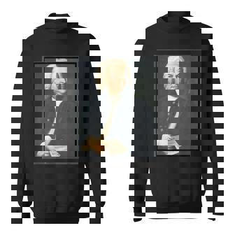 ヨハン・セバスチャン・バッハの絵画の肖像画1748 スウェットシャツ - Kawaiitshirt