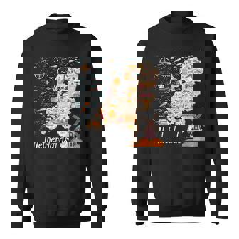 ヨーロッパ オランダ 地図 オランダ アムステルダム バケーション お土産 スウェットシャツ - Kawaiitshirt