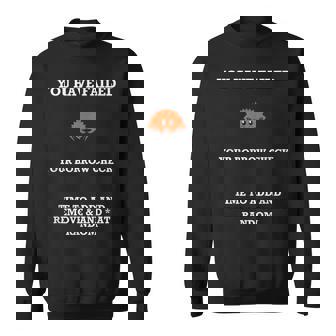 ラストプログラミング ユーモア ラスタ海観覧会 レンタルチェック 失敗 スウェットシャツ - Kawaiitshirt