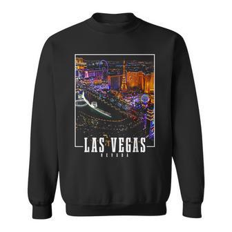 ラスベガス 夜のネバダスカイライン お土産 ラスベガス スウェットシャツ - Kawaiitshirt