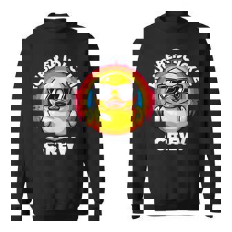 ラバーダッキークルーアイラブダックスラバーズファニーラバーダック スウェットシャツ - Kawaiitshirt