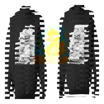 ラバーダックリーダー コーヒー愛好家 読書本 ラバーダッキー スウェットシャツ - Kawaiitshirt