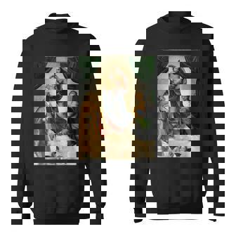 ラファエロのシスティーナ・マドンナ1513 スウェットシャツ - Kawaiitshirt