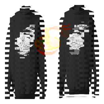 ラーメン ドット絵 スウェットシャツ - Kawaiitshirt