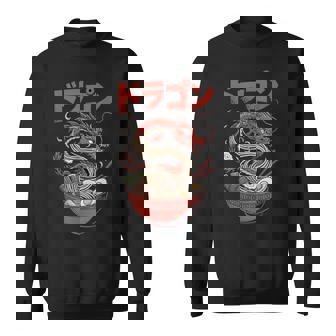 ラーメン ドラゴン アジアンスタイル ポップカルチャー 03 スウェットシャツ - Kawaiitshirt