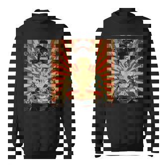 ラーメンをすする芸者 スウェットシャツ - Kawaiitshirt