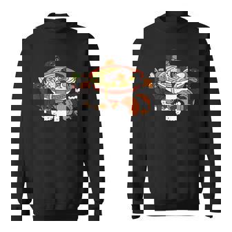 ラーメン寿司ダックスフント犬 スウェットシャツ - Kawaiitshirt