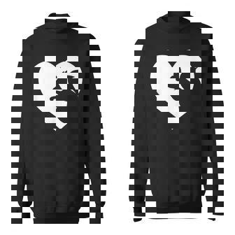 リス どんぐり 森 動物好き ハートツリー シマリス ナッツ スウェットシャツ - Kawaiitshirt