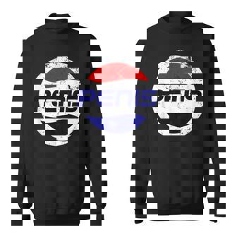 リフレッシュペニス飲料 面白いディックジョーク スウェットシャツ - Kawaiitshirt