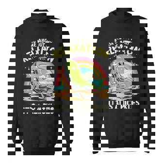 リラクゼーション聞いてピクルスモチベーション スウェットシャツ - Kawaiitshirt