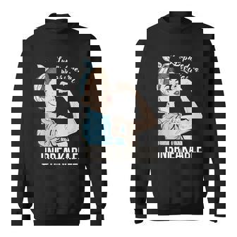 リンパ浮腫の意識 彼女の戦士 壊れないサポート スウェットシャツ - Kawaiitshirt