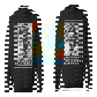 ルートヴィヒ・ヴァン・ベートーヴェン ポスター ミュージシャン 作曲家 スウェットシャツ - Kawaiitshirt