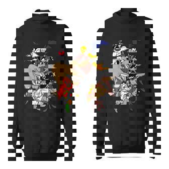 ルーニー・テューンズ メインキャラクター グループtシャツ スウェットシャツ - Kawaiitshirt