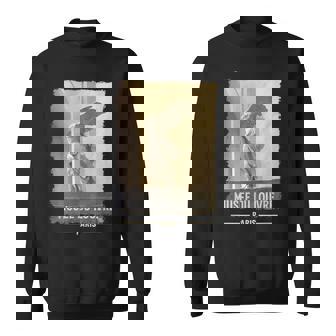 ルーヴル美術館 パリ フランス 翼のある勝利 筆プリント スウェットシャツ - Kawaiitshirt