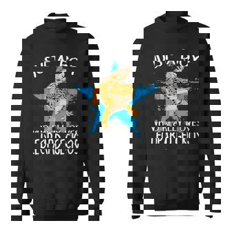 レオパード・ゲッコーが大好きな男の子です。トカゲ 爬虫類 ヒョウモントカゲモドキ スウェットシャツ - Kawaiitshirt