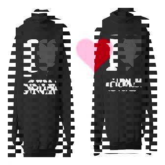 レッドハート I Love Gunnar スウェットシャツ - Kawaiitshirt