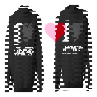 レッドハート I Love Matis スウェットシャツ - Kawaiitshirt