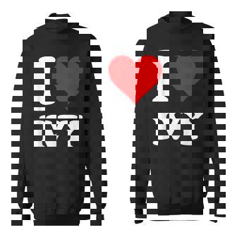 レッドハート アイビーが大好き スウェットシャツ - Kawaiitshirt