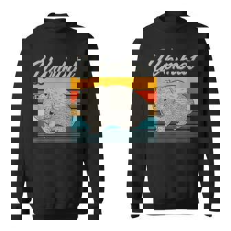 レトロ アウトバック オージー 動物園 キーパー オーストラリア ウォンバット スウェットシャツ - Kawaiitshirt