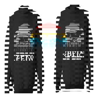 レトロ ツェッペリン 70年代 80年代 飛行船 ツェッペリン ツェップリン スウェットシャツ - Kawaiitshirt