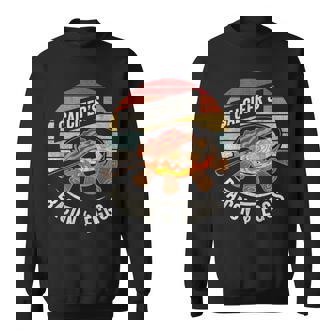 レトロ ヴィンテージ カルシファーのベーコンと卵料理 食品愛好家 スウェットシャツ - Kawaiitshirt