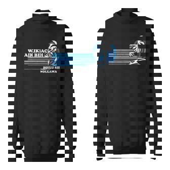 レトロ ヴィンテージ 家族旅行 ホノルル ハワイ ワイキキ ビーチ スウェットシャツ - Kawaiitshirt