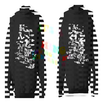 レトロでグルーヴィーなのはカイリーが理解できないもの スウェットシャツ - Kawaiitshirt